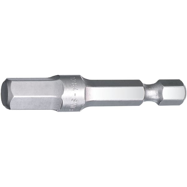Bit screwdriver 8 mm hex E 6, 3 L.50 mm